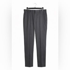 Haggar Men’s 36/32 gray flat front dress pants. #Dresspantsmen #graypants